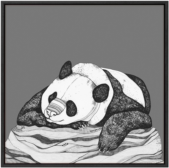 大熊猫动物装饰画