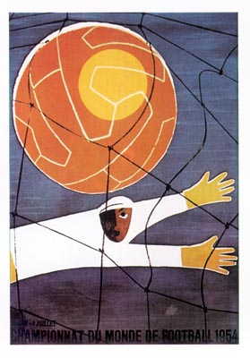 1954FIFA世界杯海报