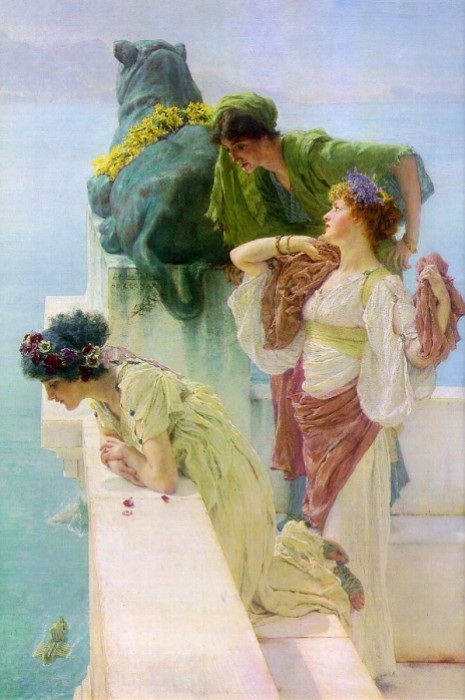 .英国《A Coign of Vantage》阿尔玛·塔德玛 Lawrence Alma-Tadema
