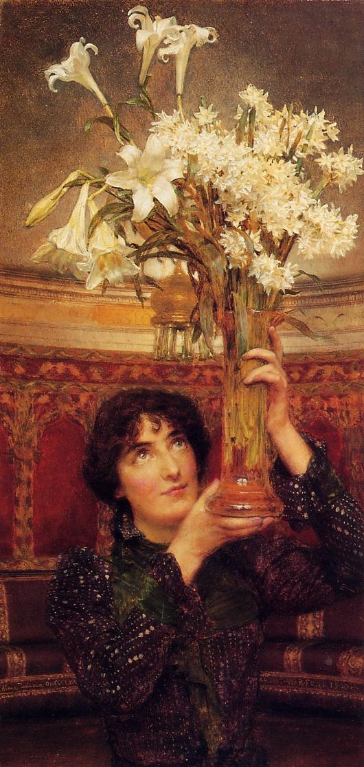 英国《A Flag of Truce》阿尔玛·塔德玛 Lawrence Alma-Tadema