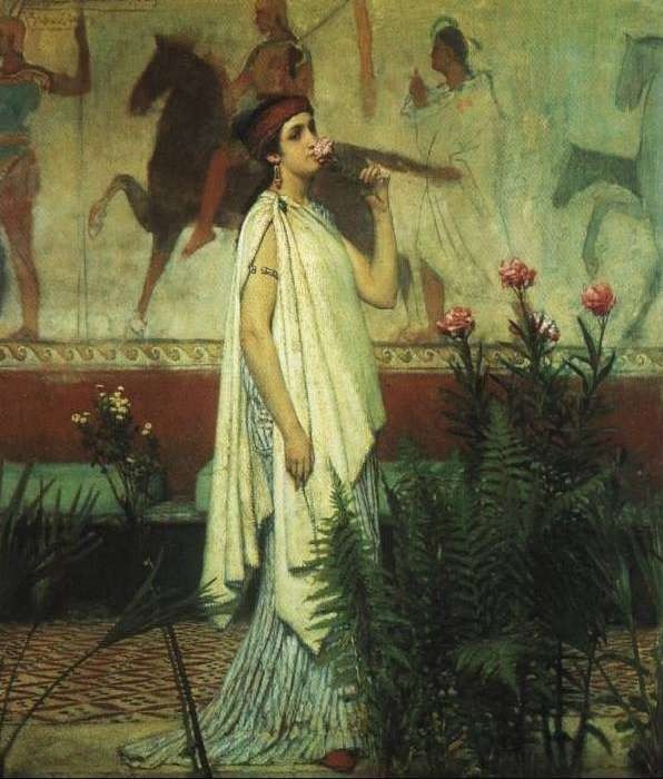 .英国《A Greek Woman》阿尔玛·塔德玛 Lawrence Alma-Tadema
