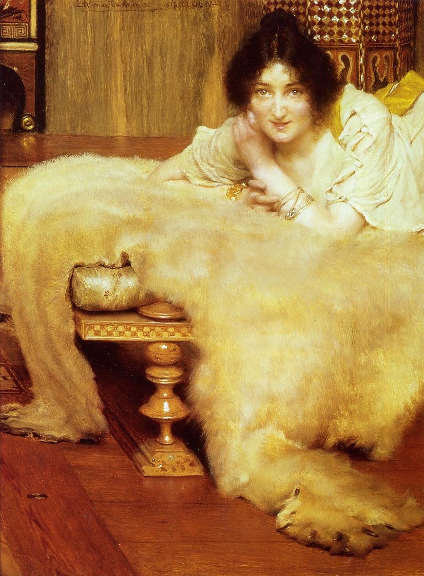 .英国《A Listner》阿尔玛·塔德玛 Lawrence Alma-Tadema