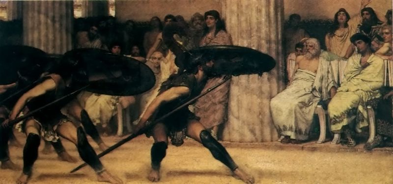 .英国《A Pyhhric Dance》阿尔玛·塔德玛 Lawrence Alma-Tadema