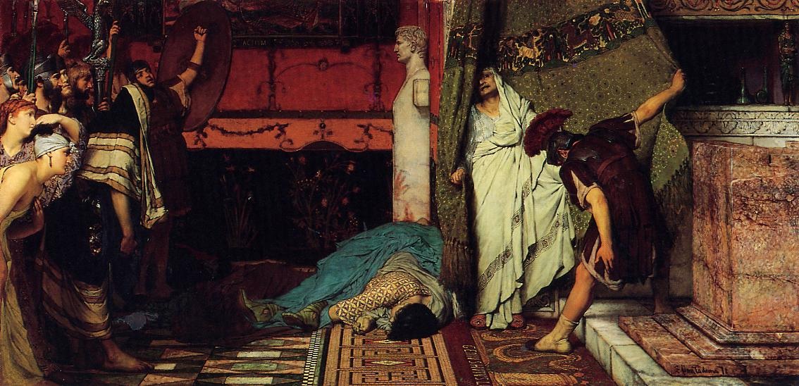 .英国《A Roman Emperor - Claudius》阿尔玛·塔德玛 Lawrence Alma-Tadema