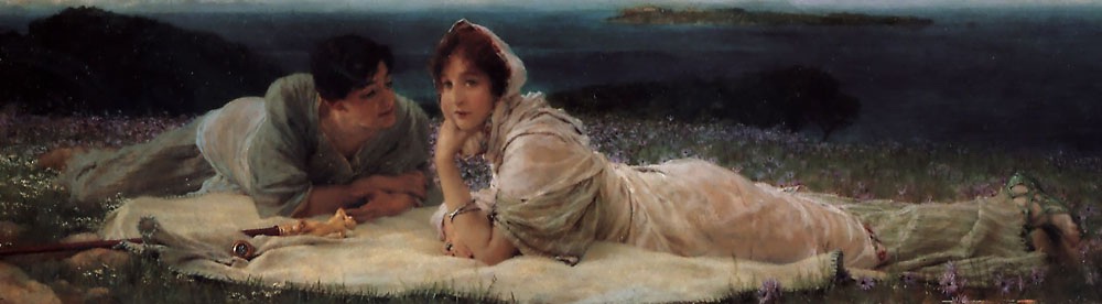 英国《A World of Their Own》阿尔玛·塔德玛 Lawrence Alma-Tadema