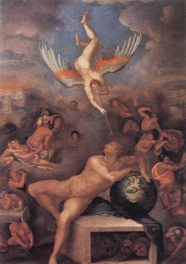 .意大利《Allegory of Human Life》亚历山德罗·阿楼瑞 Alessandro Allori