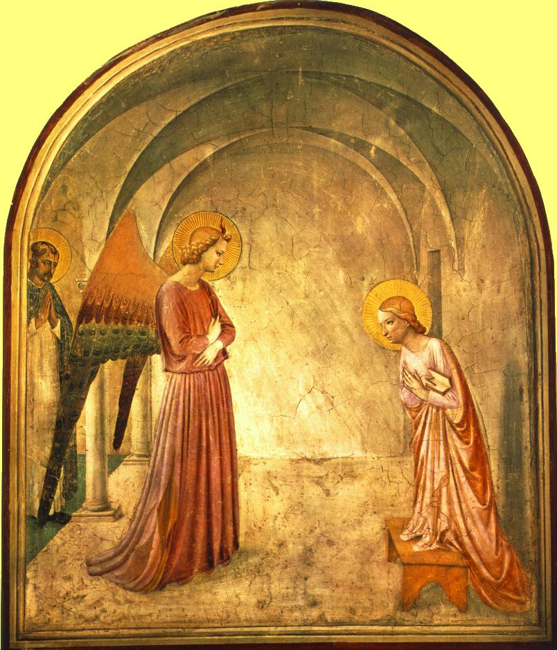 .意大利《Annunciation 3》弗拉·安吉利科Fra Angelico