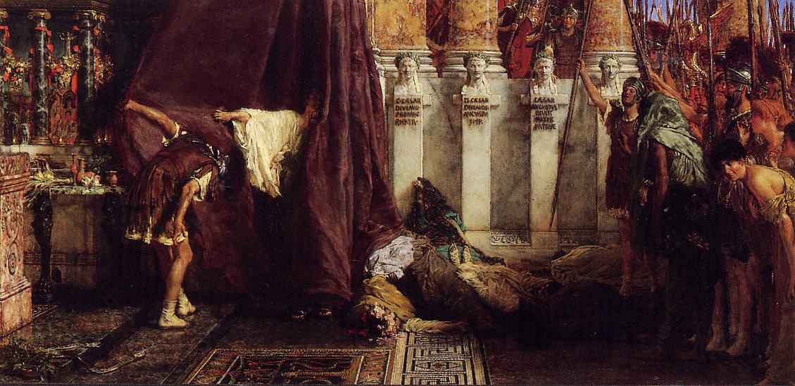 .英国《Ave, Caesar! Io, Saturnalia!》阿尔玛·塔德玛 Lawrence Alma-Tadema