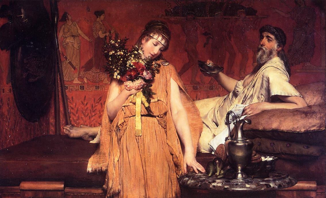 英国《Between Hope and Fear》阿尔玛·塔德玛 Lawrence Alma-Tadema