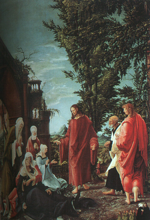 .德国《Christ Taking Leave of His Mother》阿尔布雷希特·阿尔特多夫 Albrecht Altdorfer