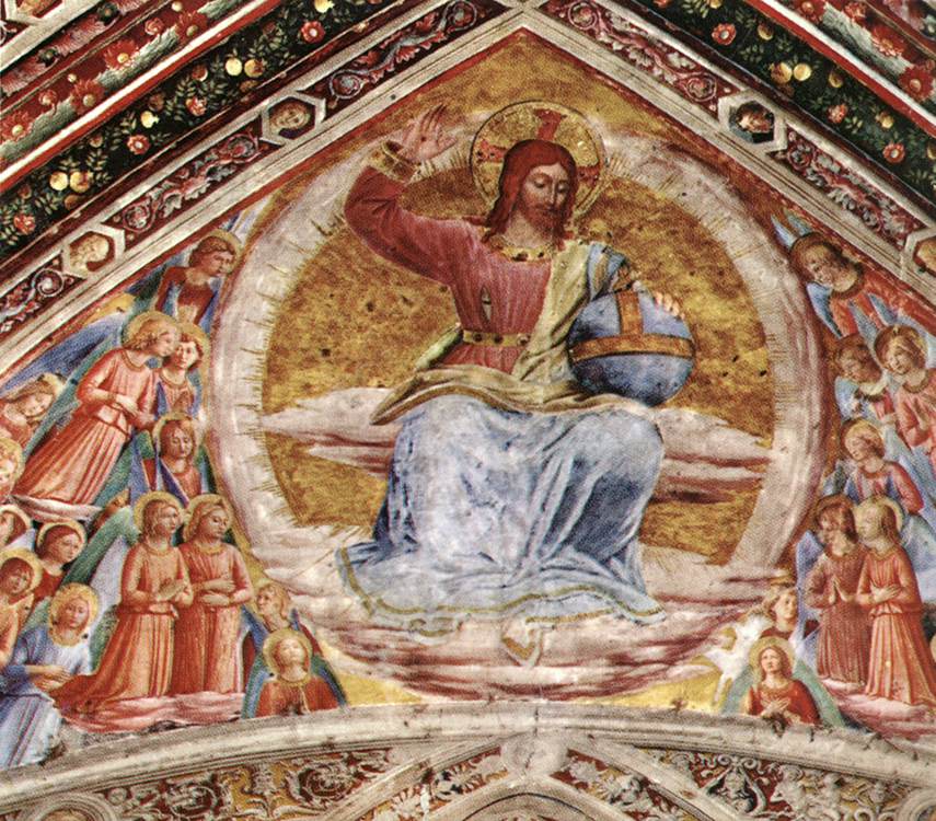 .意大利《Christ the Judge》弗拉·安吉利科Fra Angelico