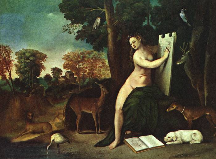 .意大利《Circe and her Lovers in a Landscape》多索·多西 Dosso Dossi