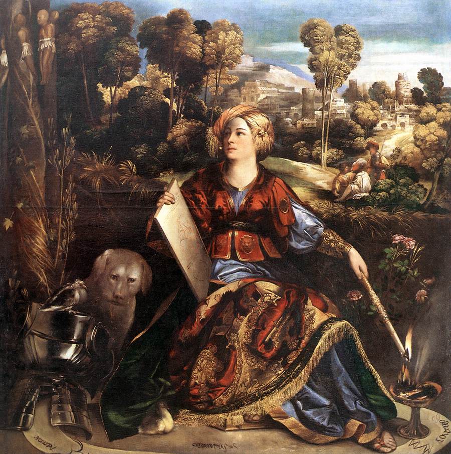 .意大利《Circe (or Melissa)》多索·多西 Dosso Dossi