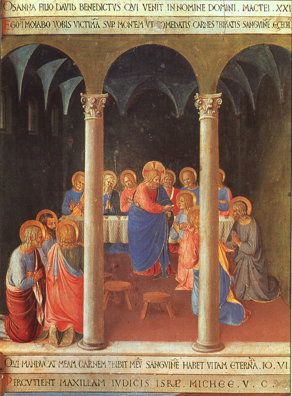 .意大利《Communion of the Apostles》弗拉·安吉利科Fra Angelico