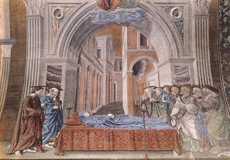 《Death of the Virgin》安德烈亚·德尔·卡斯坦诺Andrea del Castagno