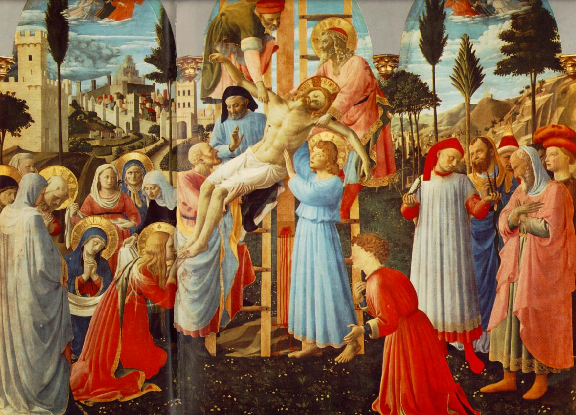 意大利《Deposition (Pala di Santa Trinita)》弗拉·安吉利科Fra Angelico