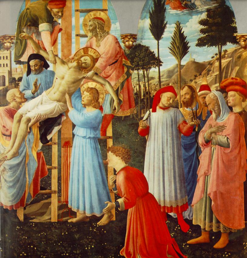 意大利《Deposition (Pala di Santa Trinita)》弗拉·安吉利科Fra Angelico