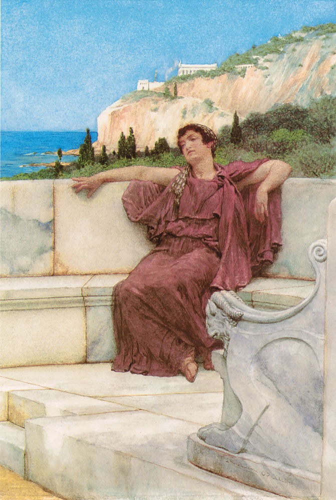 英国《Dolce far Niente》阿尔玛·塔德玛 Lawrence Alma-Tadema