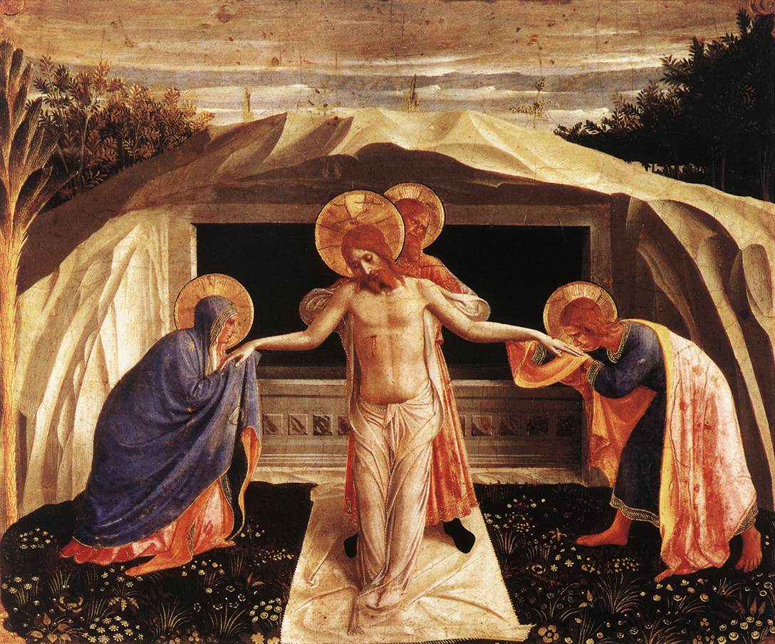 .意大利《Entombment (Pietà)》弗拉·安吉利科Fra Angelico