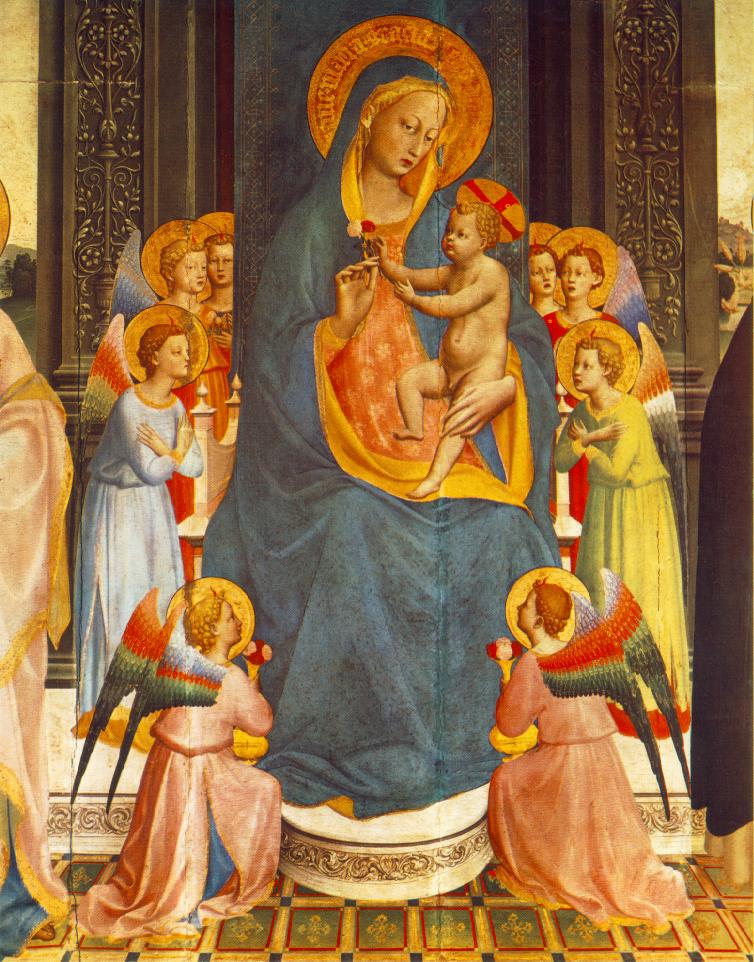 .意大利《Fiesole Altarpiece》弗拉·安吉利科Fra Angelico