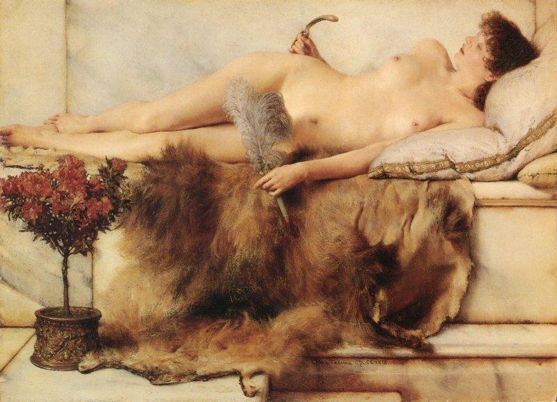 .英国《In the Tepidarium》阿尔玛·塔德玛 Lawrence Alma-Tadema