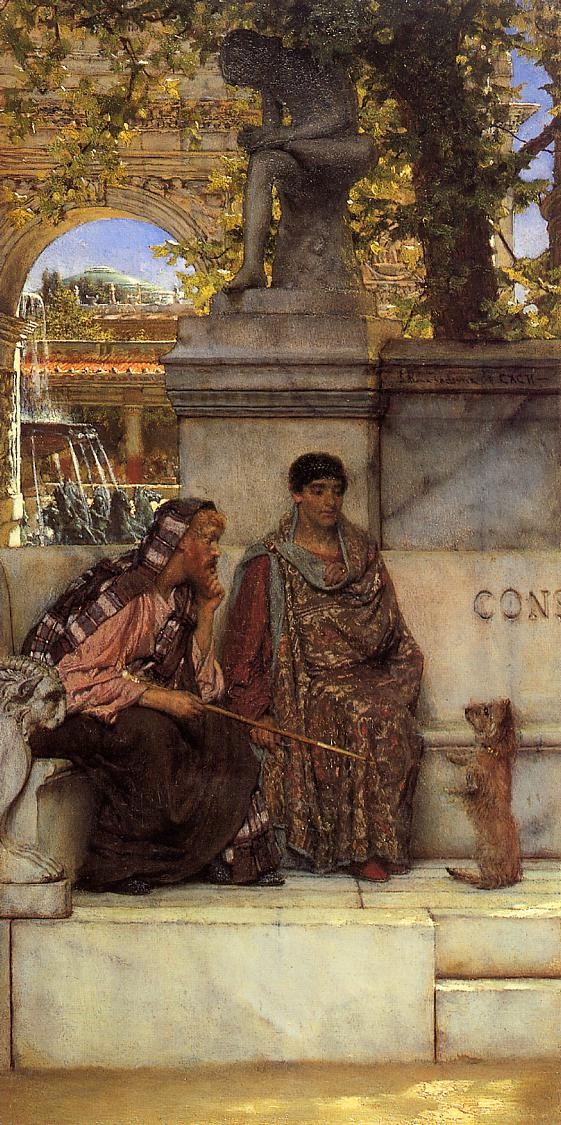 .英国《In the Time of Constantine》阿尔玛·塔德玛 Lawrence Alma-Tadema