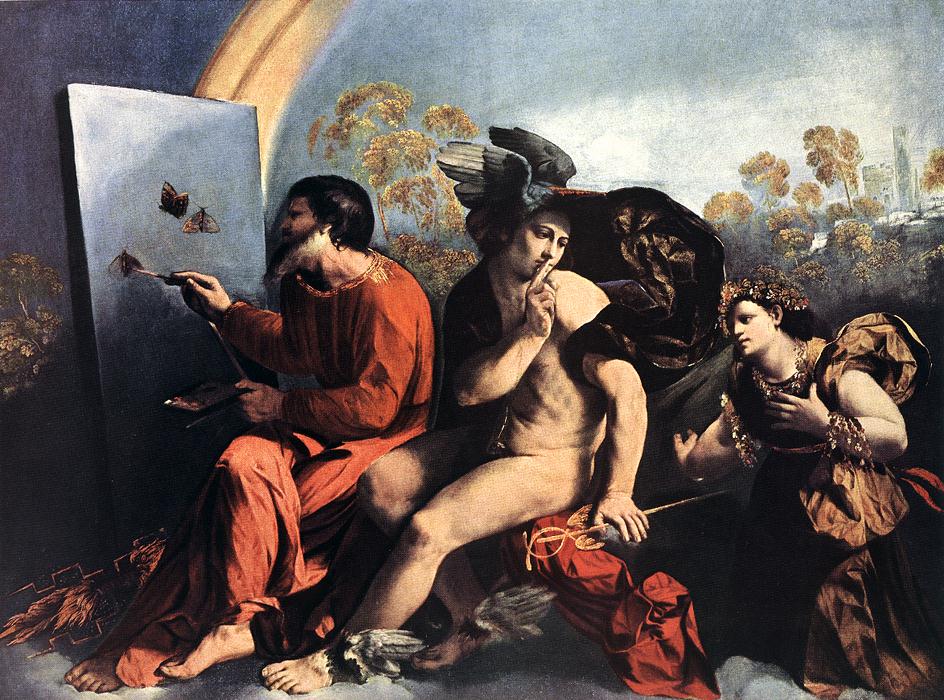 .意大利《Jupiter, Mercury and the Virtue》多索·多西 Dosso Dossi