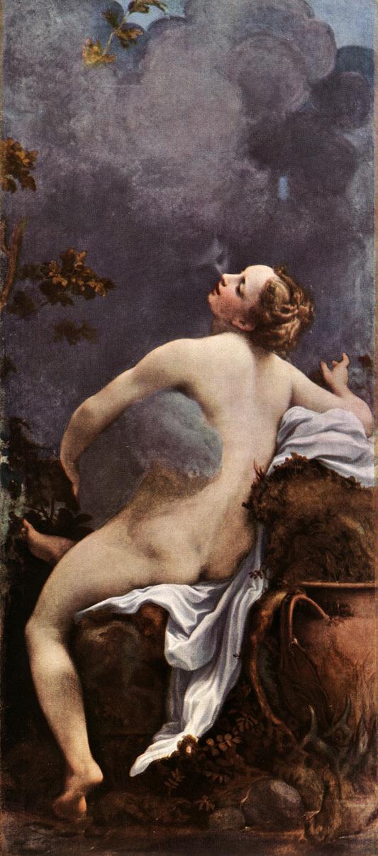 .意大利《Jupiter and Io》科雷吉欧 Correggio