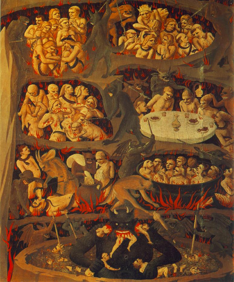 意大利《Last Judgement (detail Hell)》弗拉·安吉利科Fra Angelico