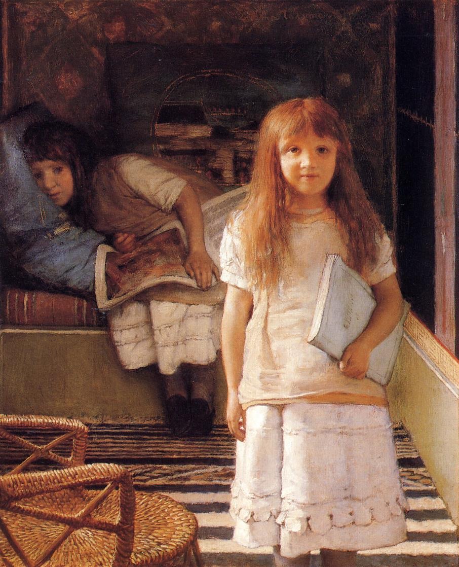 英国《Laurense and Anna Alma-Tadema》阿尔玛·塔德玛 Lawrence Alma-Tadema