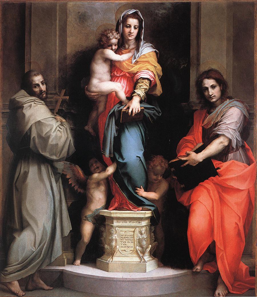 .意大利《Madonna of the Harpies》安德烈·德尔·萨托Andrea del Sarto