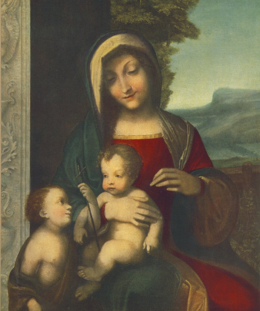 .意大利《Madonna》科雷吉欧 Correggio