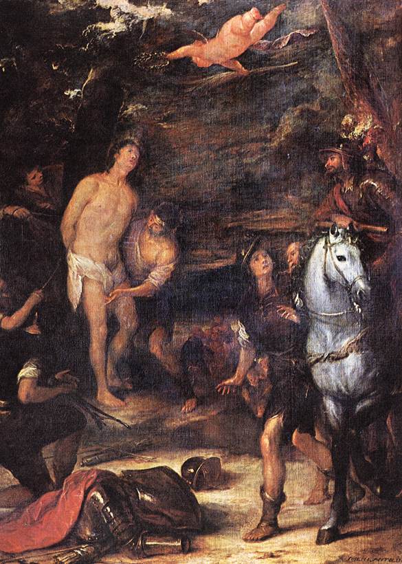 .西班牙《Martyrdom of St. Sebastian》 何塞·安托利内斯jose antolinez