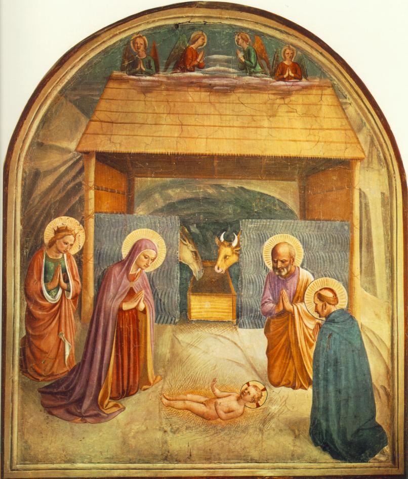 .意大利《Nativity》弗拉·安吉利科Fra Angelico