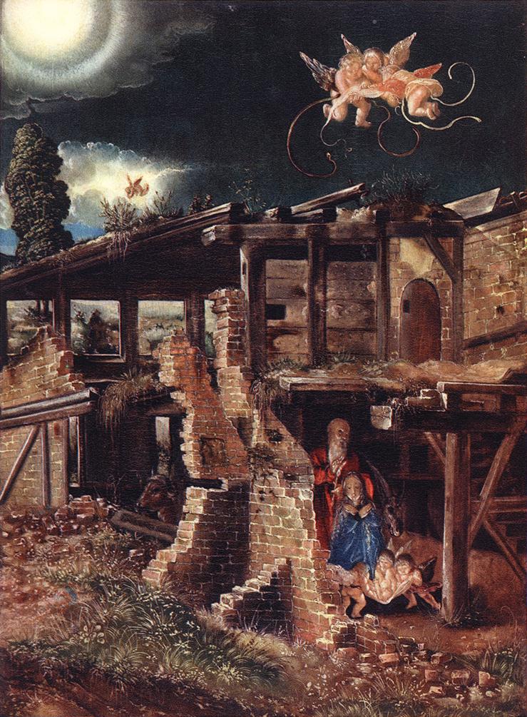 .德国《Nativity》阿尔布雷希特·阿尔特多夫 Albrecht Altdorfer
