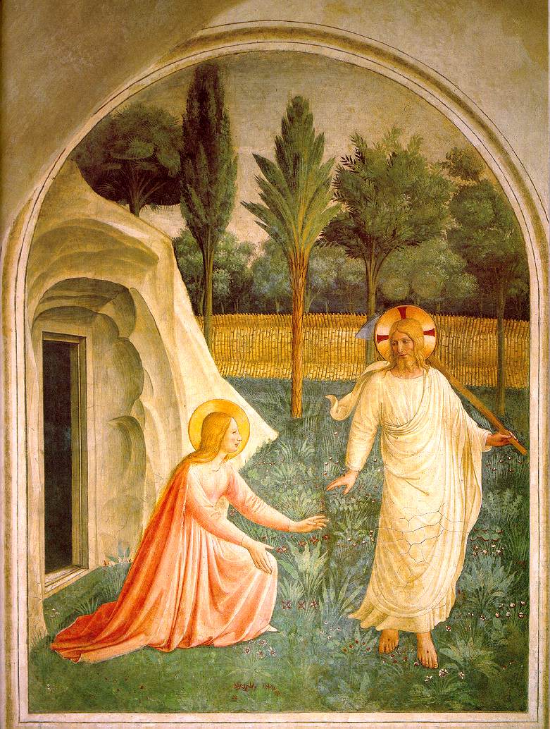 .意大利《Noli Me Tangere》弗拉·安吉利科Fra Angelico