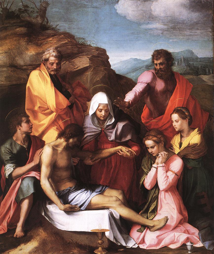 .意大利《Pietà》安德烈·德尔·萨托Andrea del Sarto