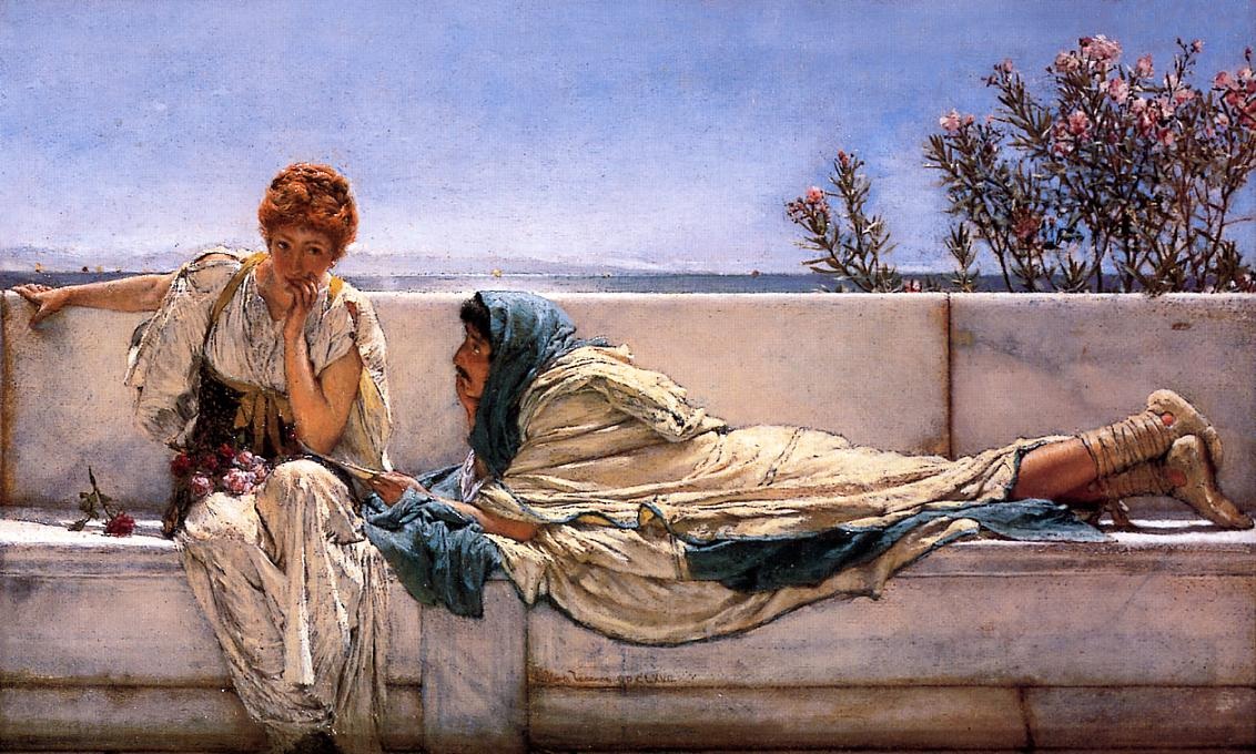 英国《Pleading》阿尔玛·塔德玛 Lawrence Alma-Tadema