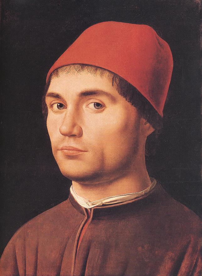 .意大利《Portrait of a Man 4》安托内洛 Antonello da Messina