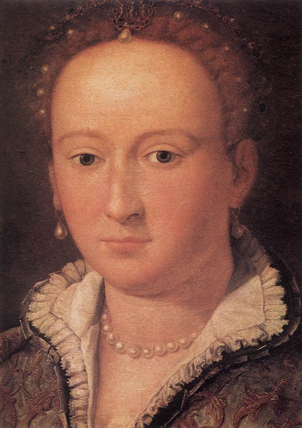 .意大利《Portrait of a Woman》亚历山德罗·阿楼瑞 Alessandro Allori