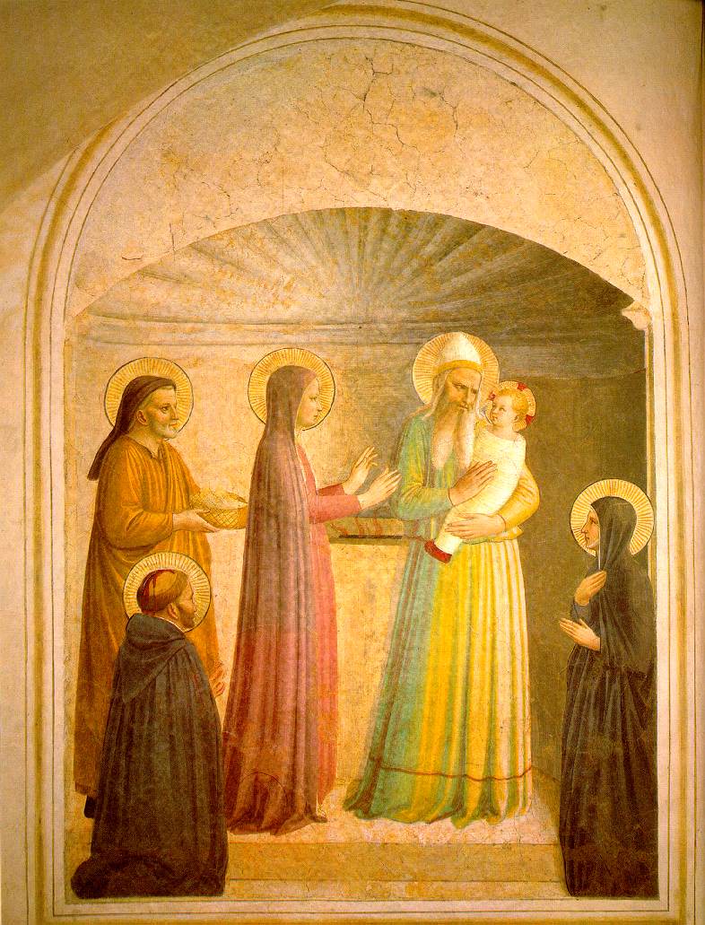 .意大利《Presentation of Jesus in the Temple》弗拉·安吉利科Fra Angelico