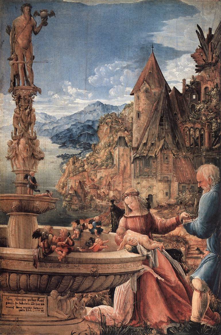 .德国《Rest on the Flight into Egypt》阿尔布雷希特·阿尔特多夫 Albrecht Altdorfer