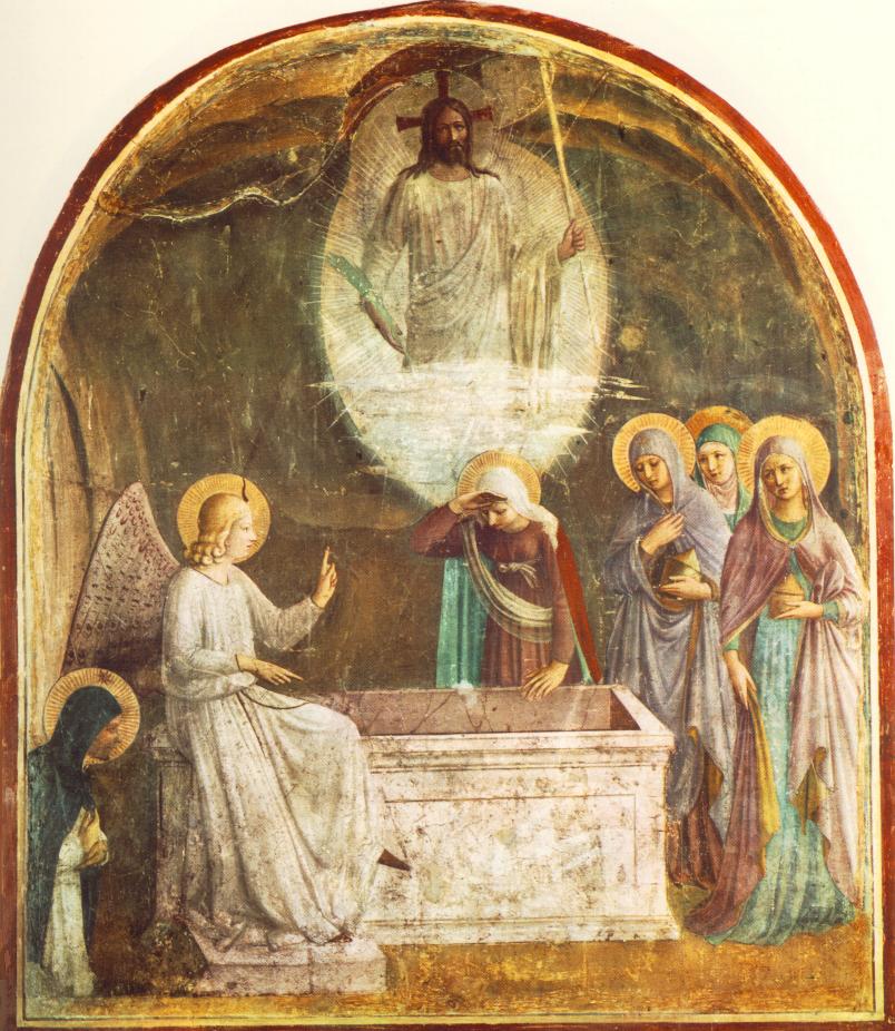 .意大利《Resurrection of Christ and Women at the Tomb》弗拉·安吉利科Fra Angelico