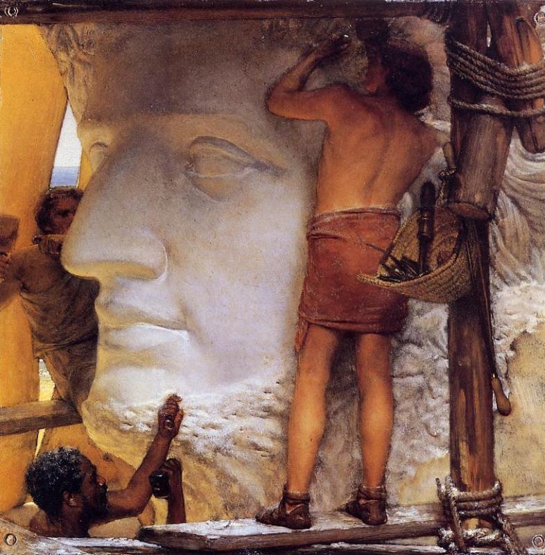.英国《Sculptors in Ancient Rome》阿尔玛·塔德玛 Lawrence Alma-Tadema