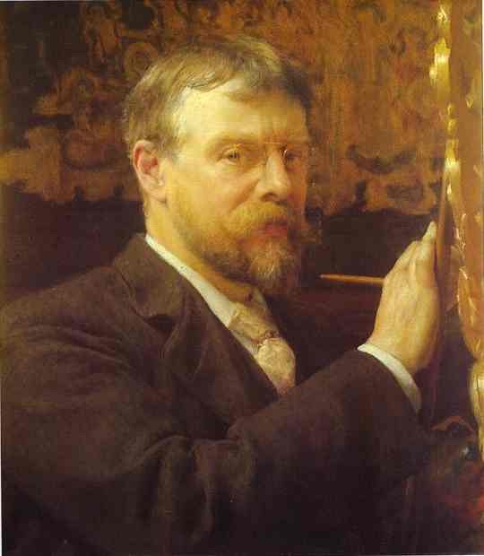 .英国《Self Portrait 2》阿尔玛·塔德玛 Lawrence Alma-Tadema