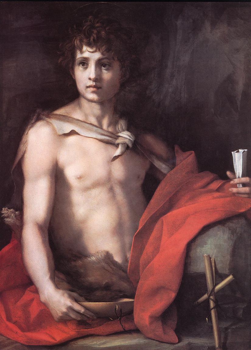 .意大利《St John the Baptist》安德烈·德尔·萨托Andrea del Sarto