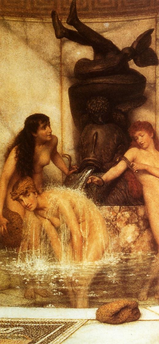 .英国《Stirgils and Sponges》阿尔玛·塔德玛 Lawrence Alma-Tadema