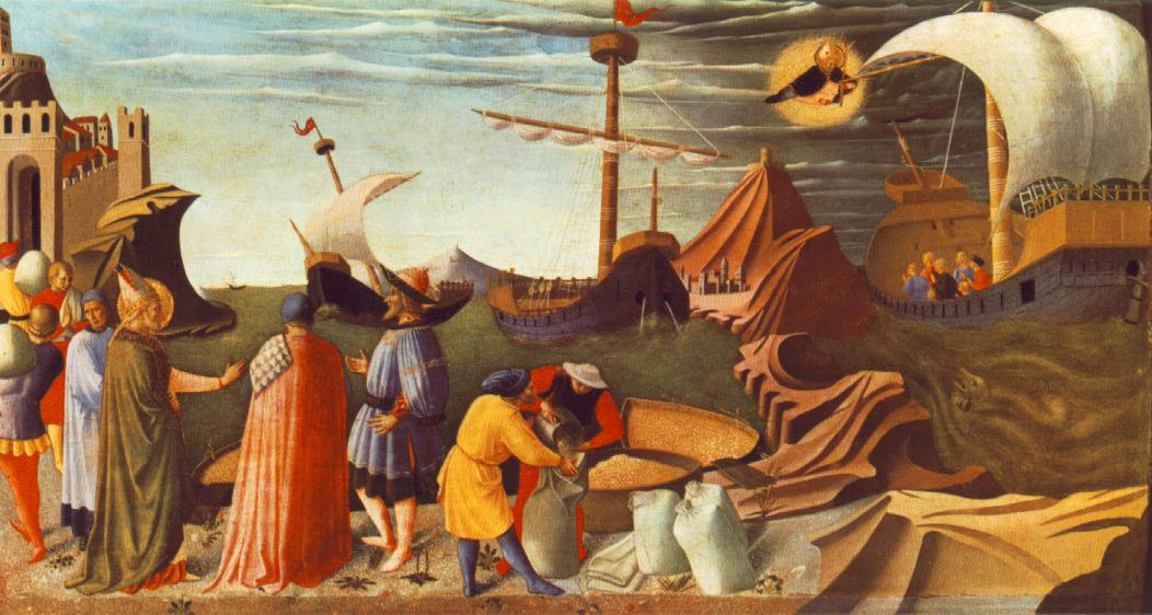 .意大利《Story of St Nicholas》弗拉·安吉利科Fra Angelico
