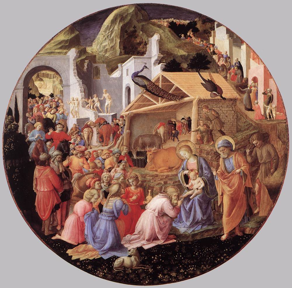 .意大利《The Adoration of the Magi》弗拉·安吉利科Fra Angelico