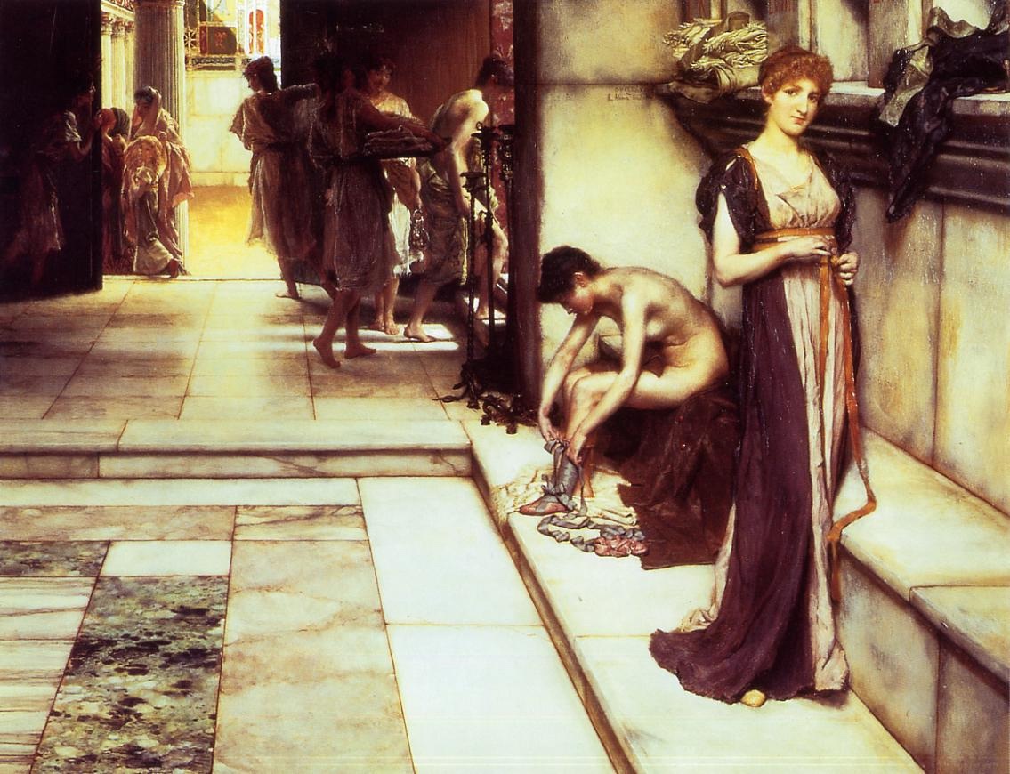 .英国《The Apodyterium》阿尔玛·塔德玛 Lawrence Alma-Tadema